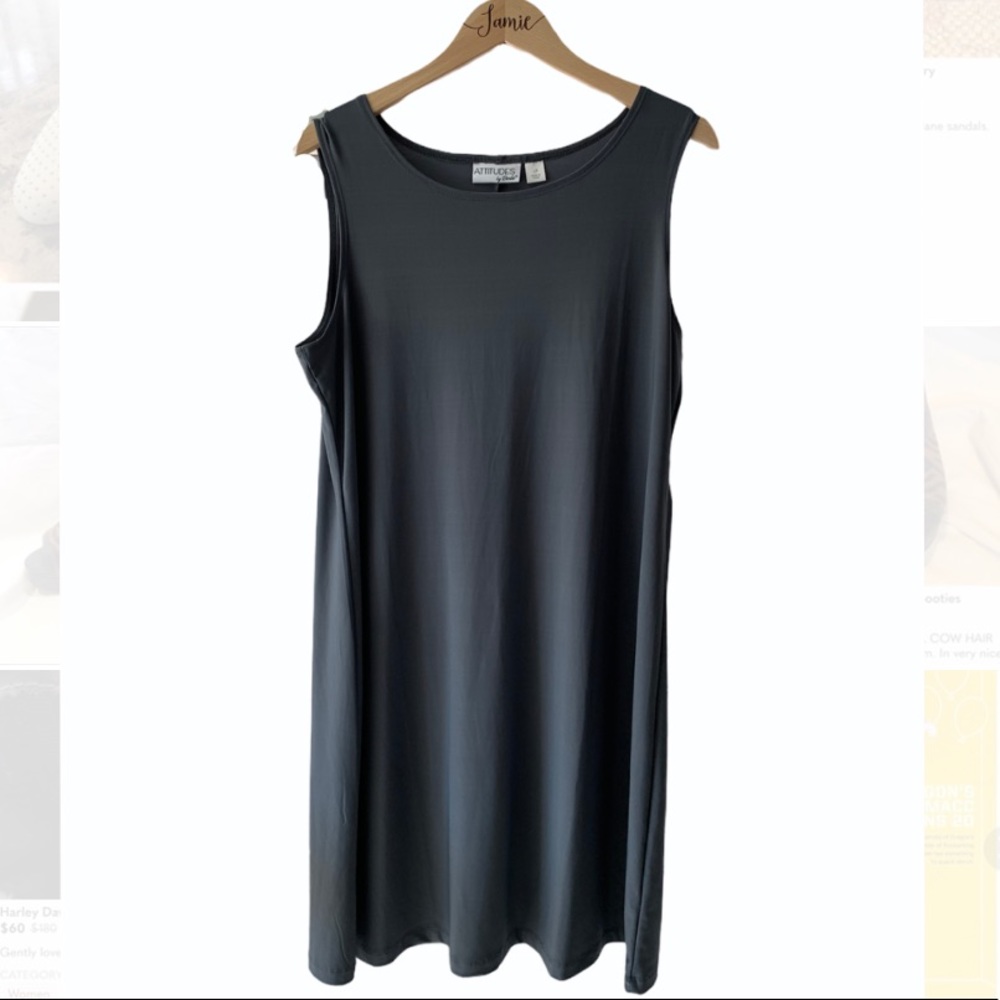 Attitudes by Renee Little Black Dress sz LP
